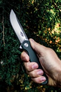 ⁦سكين كانزو FH11 (اسود، اخضر)⁩ - الصورة ⁦5⁩