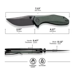 ⁦سكين سفيفي C21032-2⁩ - الصورة ⁦2⁩