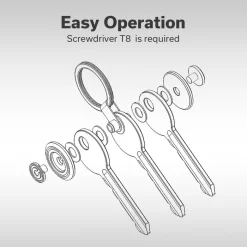 ⁦منظم مفاتيح الجيب C23056-1⁩ - الصورة ⁦4⁩